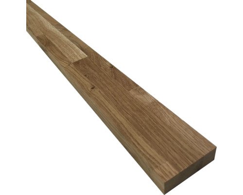 Leimholzplatte Eiche getrocknet 18x60x2500 mm