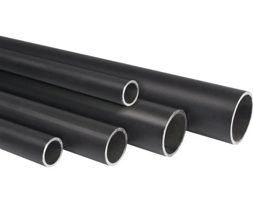 Buildify Gerüstrohr Stahl schwarz 3000 mm Ø 33 mm