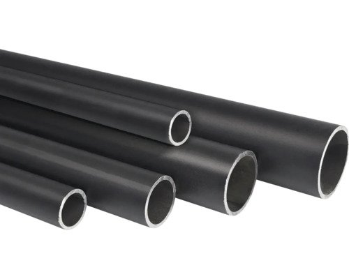 Buildify Gerüstrohr Stahl schwarz 1000 mm Ø 33 mm