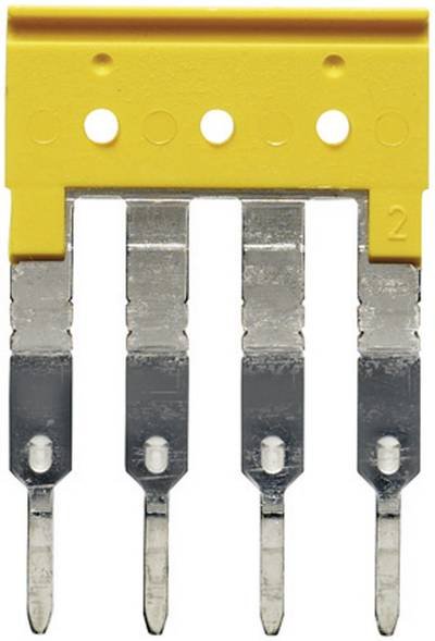 Weidmüller 1608880000-1 Querverbinder Passend für (Details): PDU 2.5/4 /3/4AN/ZIA Gelb 1 St.