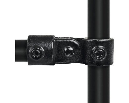 Buildify Gelenkstück schwarz für Gerüstrohr schwarz Ø 33 mm