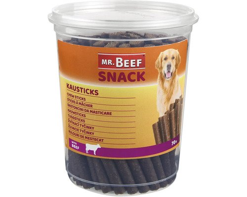 Hundesnack Mr.Beef Kausticks 70 Stück
