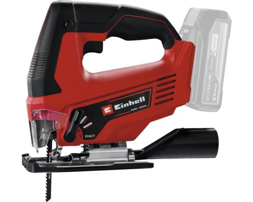 Akku-Stichsäge Einhell Power X-Change TC-JS 18 Li Solo, ohne Akku und Ladegerät, inkl. Holzsägeblatt