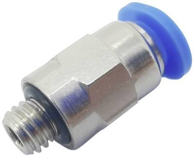 TRU COMPONENTS Gerade-Verbinder PC6-M5C Rohr-Ø: 6 mm Gewinde-Maß: M5 x 0.80 1 St.