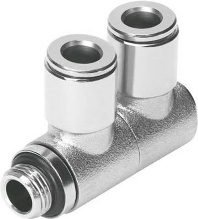 FESTO Verteiler 558840 NPQM-LFK-G14-Q6-P10 Rohr-Ø: 6 mm 1 St.