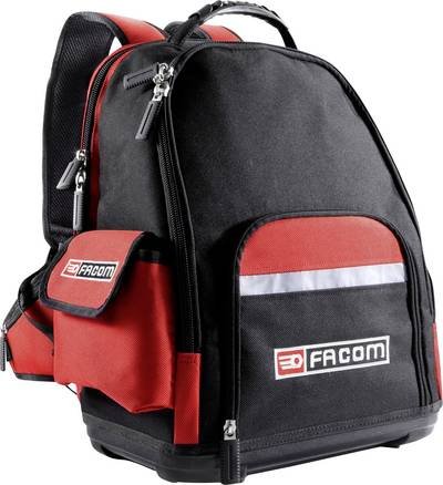 Facom Notebook Rucksack Passend für maximal: 38,1 cm (15") Schwarz, Rot