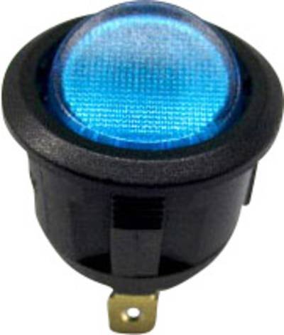 TRU COMPONENTS 1587855 Wippschalter TC-R13-112I B/W 12 V/DC 6 A 1 x Aus/Ein rastend 1 St.