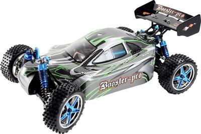 Amewi Booster Pro Brushless 1:10 RC Modellauto Elektro Buggy Allradantrieb (4WD) RtR 2,4 GHz Inkl. Akku und Ladegerät