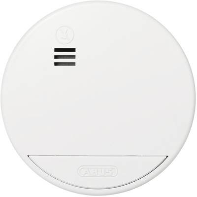 ABUS RWM165 Funk-Rauchwarnmelder inkl. 10 Jahres-Batterie, vernetzbar batteriebetrieben (Ø x H) 102 mm x 36 mm