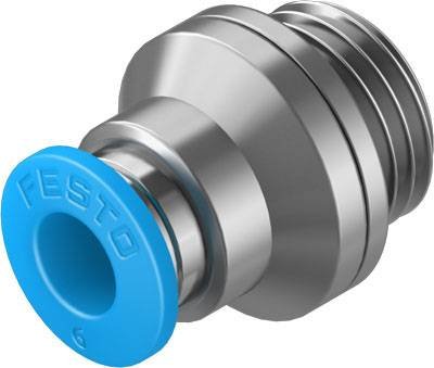 FESTO Steckverschraubung 186108 QS-G1/4-6-I Außengewinde: G1/4" 1 St.