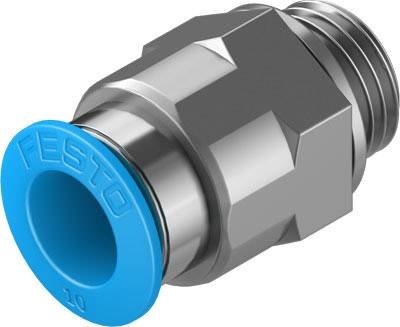 FESTO Steckverschraubung 132041 QS-G1/4-10-50 1 St.