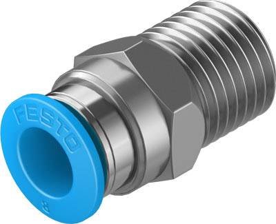 FESTO Steckverschraubung 130678 QS-1/4-8-50 1 St.
