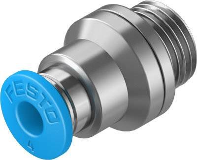 FESTO Gerade-Verbinder 186106 QS-G1/8-4-I Rohr-Ø: 4 mm Gewinde-Maß: G1/8" 1 St.