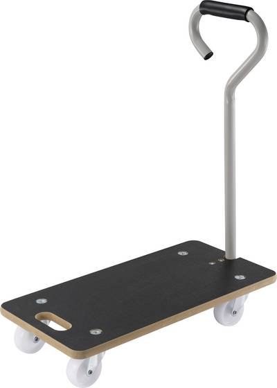TOOLCRAFT TO-9972441 Transportroller Spanplatte Traglast (max.): 250 kg Anzahl Lenkrollen 4