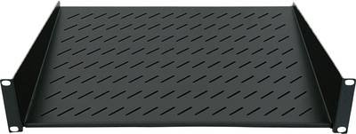 Intellinet 712491 19 Zoll 1 HE Festeinbau Geeignet für Schranktiefe: ab 450 mm Schwarz
