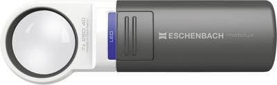 Eschenbach 151110 Handlupe mit LED-Beleuchtung Vergrößerungsfaktor: 10 x Linsengröße: (Ø) 35 mm