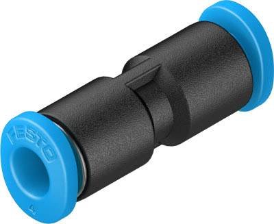 FESTO Gerade-Verbinder 153324 QSM-4 Rohr-Ø: 4 mm, 4 mm 1 St.