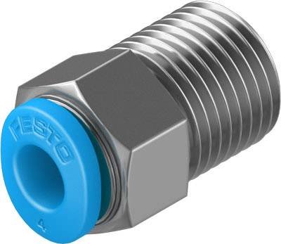 FESTO Gerade-Verbinder 153305 QSM-1/8-4 Rohr-Ø: 4 mm Gewinde-Maß: R1/8 1 St.