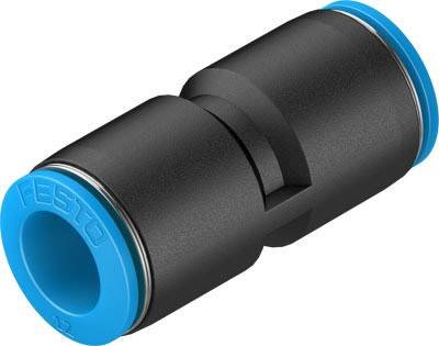 FESTO Gerade-Verbinder 153035 QS-12 Rohr-Ø: 12 mm, 12 mm 1 St.