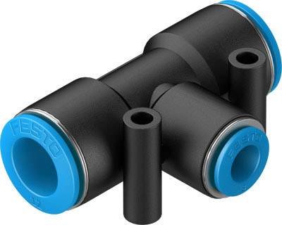 FESTO T-Verbinder 130615 QST-12-8 Rohr-Ø: 8 mm, 12 mm 1 St.