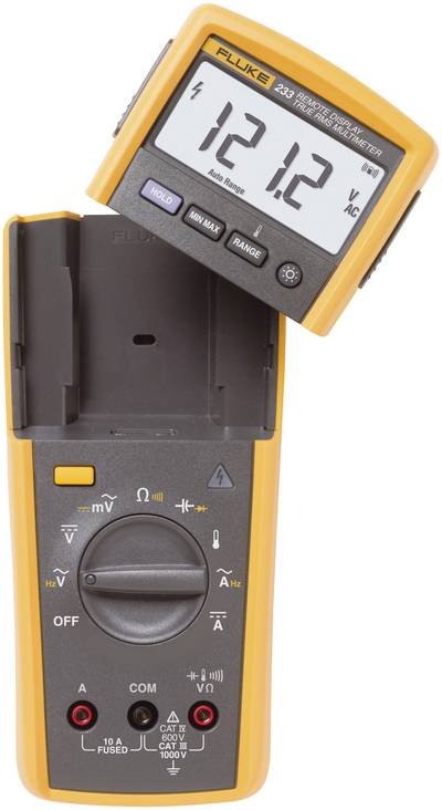 Fluke 233 Hand-Multimeter kalibriert (SCS akkreditiertes Labor) digital Funk-Display CAT III 1000 V, CAT IV 600 V Anzeig
