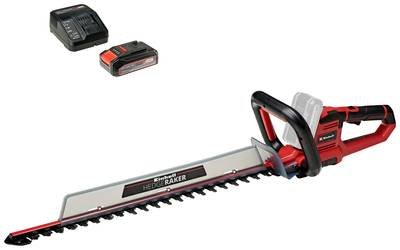 Einhell GE-CH 18/60 Li + 2,5 Ah Starter-Kit Akku Heckenschere inkl. Ladegerät, inkl. Akku 48 W 18 V Li-Ion 670 mm