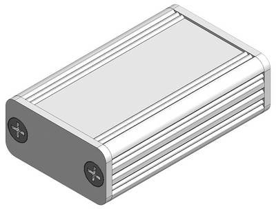Fischer Elektronik AKG 55 24 100 ME AKG 55 24 100 ME Profil-Gehäuse 55 x 24 x 100 Aluminium eloxiert Silber 1 St.
