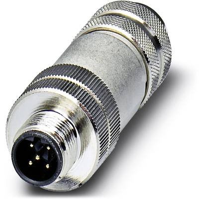 Phoenix Contact 1507764 Sensor-/Aktor-Datensteckverbinder M12 Stecker, gerade Polzahl Sensoren: 5 1 St.