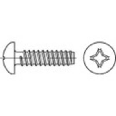 TOOLCRAFT 145109 Linsenblechschrauben 5.5 mm 16 mm Kreuzschlitz Phillips DIN 7981 Stahl galvanisch verzinkt 500 St.
