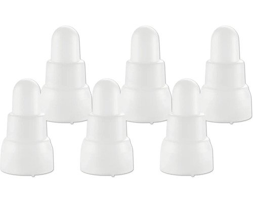 LED Kerze Lafiora batteriebetrieben inkl. Batterie 3,6 x 6,8 cm 6 Stück