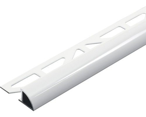 Abschlussprofil Dural Durondell DRAC Aluminium weiss 300 cm