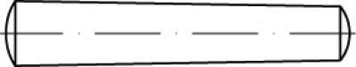 TOOLCRAFT TO-5393673 Kegelstift 2.5 mm Stahl 100 St.