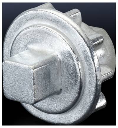 Rittal TS 8611.100 Verschlusseinsatz 7 mm Vierkant Zinkdruckguss 1 St.