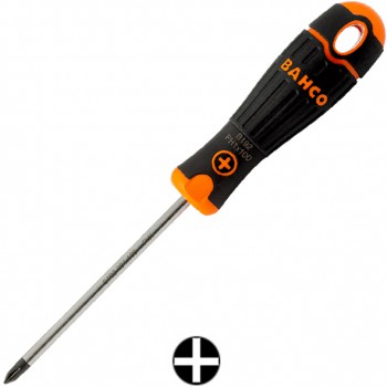 Destornillador phillips bahcofit con mango de goma ref. b192 - Rationalstock.es