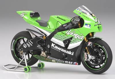 Tamiya 300014109 Kawasaki Ninja ZX-RR #55 2006 Motorradmodell Bausatz 1:12