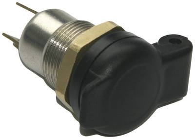 IWH IWH DIN Einbausteckdose Metal mit Deckel Belastbarkeit Strom max.=16 A 12 V, 24 V Belastbarkeit Strom max.=16 A 12 V