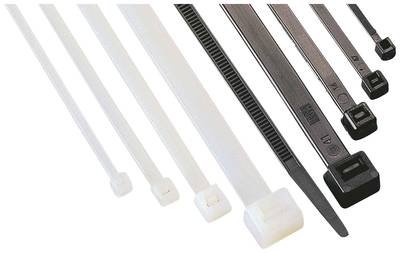 HELU 90143-100 PA T 3-50 Kabelbinder 200 mm 3.5 mm Schwarz UV-stabilisiert 100 St.