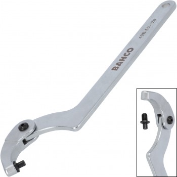 Llave de gancho de pasador ajustable ref. 40b - Rationalstock.es