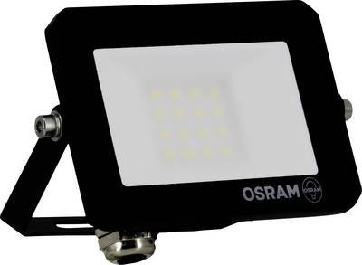 OSRAM HOMELIGHTING FLOODLIGHT LUX 10W 830 BLACK 4099854489365 LED-Flutlichtstrahler 10.00 W Leuchtfarben: Warmweiß