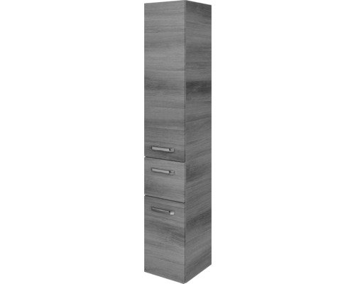 Hochschrank Jungborn VENTITRE BxHxT 30x168x33 cm graphit struktur quer
