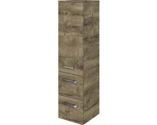 Midischrank Jungborn VENTITRE BxHxT 30x121x33 cm eiche ribbeck quer