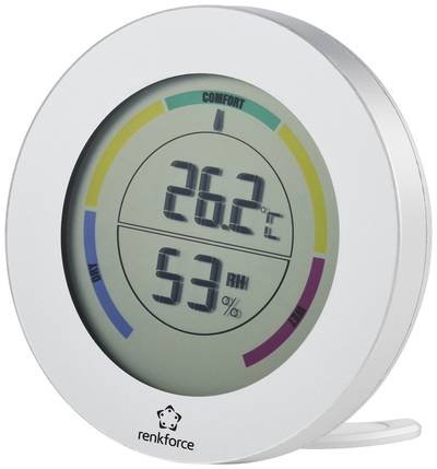 Renkforce Thermo-/Hygrometer Silber RF-5235480