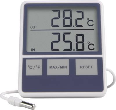 Kabelgebundenes Thermometer Weiß 1015