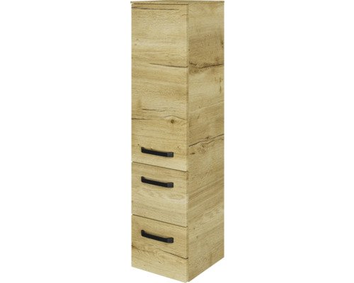 Midischrank Jungborn VENTITRE BxHxT 30x121x33 cm halifax eiche