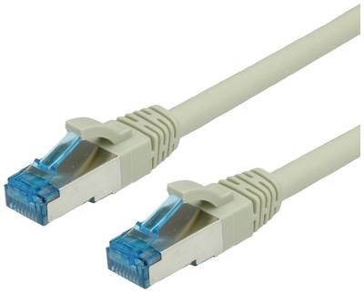 VALUE Patchkabel Cat.6A (Class EA) S/FTP (PiMF), LSOH, grau, 10 m