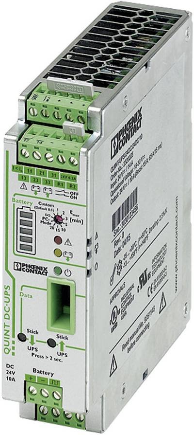 Phoenix Contact QUINT-UPS/ 24DC/ 24DC/10 2320225 Industrielle USV-Anlage (DIN Rail)