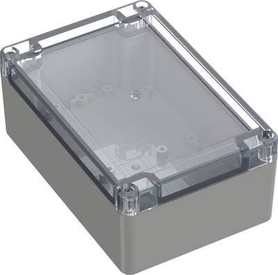 TRU COMPONENTS TC-10860780 Universal-Gehäuse 150 x 100 x 60 Polycarbonat Lichtgrau 1 St.