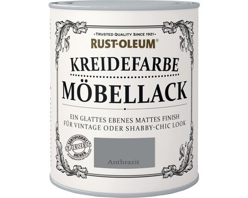 Kreidefarbe anthrazit 750 ml