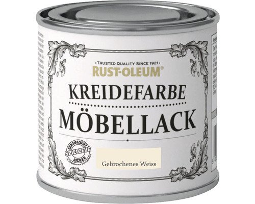 Kreidefarbe Möbellack gebrochenes weiss 125 ml