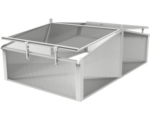 Frühbeet Juwel Easy Fix 120x74,5x40 cm grau